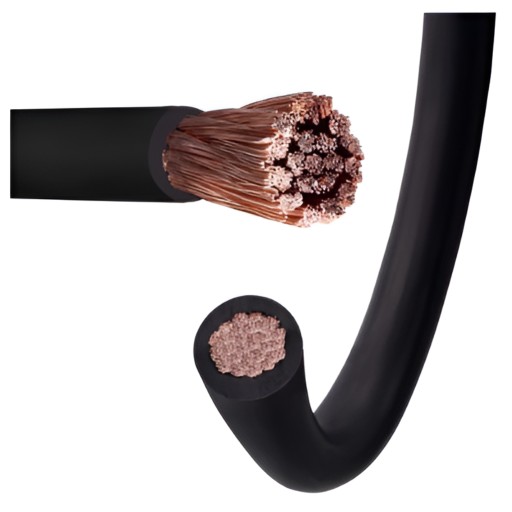 Kábel na zváranie Kábel 25 mm2 Bulk pre OS TIG MIG MMA zvárací stroj 1m