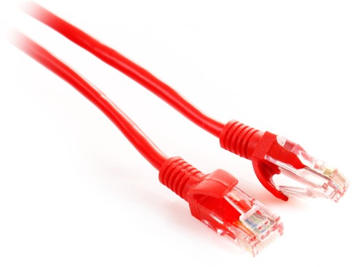 PATCHCORD GETFORT TWISTED PAIR CAT.5E UTP 5m červený