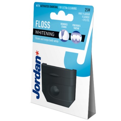 Jordan Floss Whitening Dental Floss 25 m
