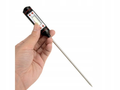 DIGITÁLNY LCD KUCHYŇSKÝ TEPLOMER SONDA NA MÄSO VÍNO
