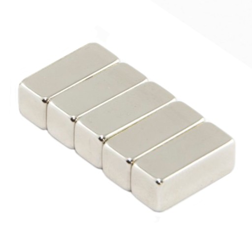 NEODYMIOVÝ MAGNET TANIER 15x6x6 N38 - 5 KS