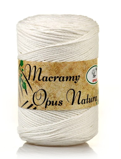 STRING|OPUS|MACRAMA 2MM|MACRAMA|NO 102 Ecru