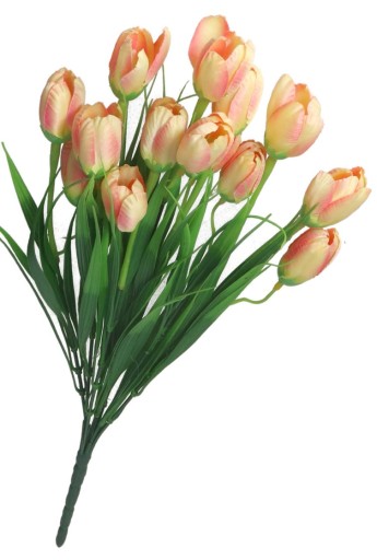UMELÉ KVETY KYTICE PREVODY KROKUS V TRÁVE 44CM