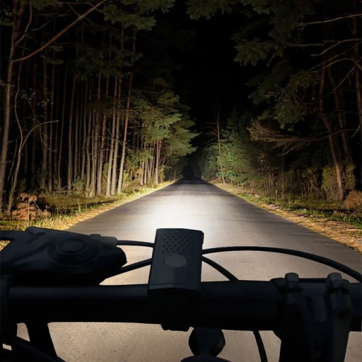 PREDNÉ + ZADNÉ LED BICYKLE LAMPA, NABÍJACIE, NA RIADITEĽKA