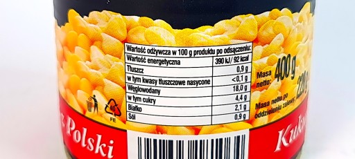 KONZERVOVANÁ KUKURICA 400 g MK