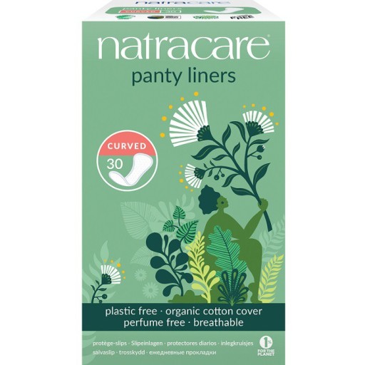 ZAHLATÉ sanitárne vložky, ZAHNUTÉ, NATRACARE