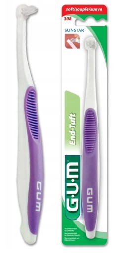 GUM End Tuft Jednozväzková zubná kefka