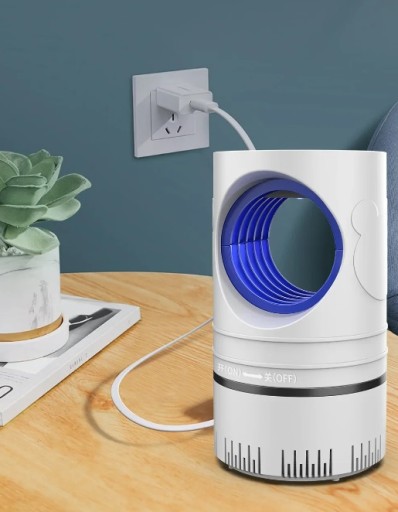 UV INSEKTICÍDNA LAMPA PRE KOMÁRE, HMYZ, muchy, osy, MOLE, USB VEĽKÉ