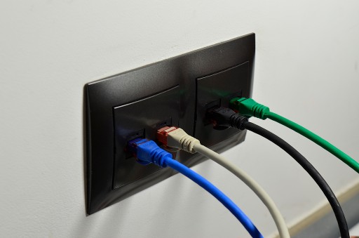 LAN kábel 1m sieťový prepojovací kábel Cat.6 DIGITUS