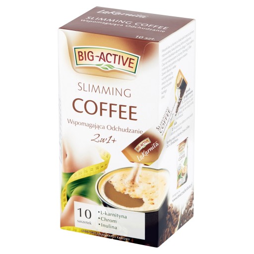 Big-Active Slimming Coffee 2v1 120g