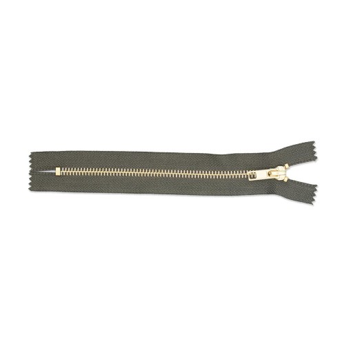 Pevný kovový zámok 6 mm 12 cm ZIP C096/BR KHA