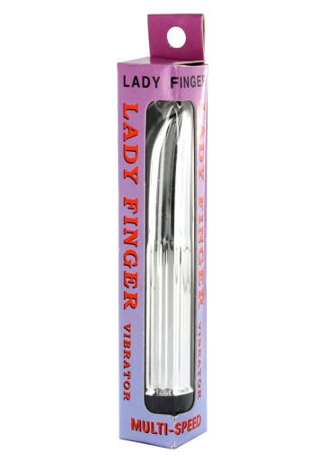 LADY FINGER MINI SILVER VIBRATOR CLASSIC