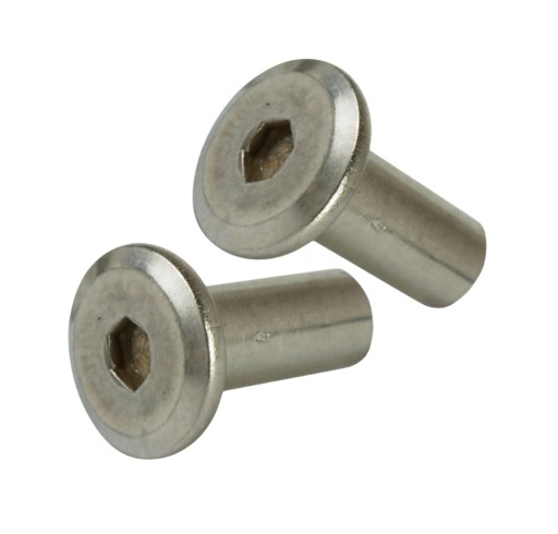 Spojovacia matica, typ Ericson, nehrdzavejúca oceľ, plochá hlava M5 x 12 mm