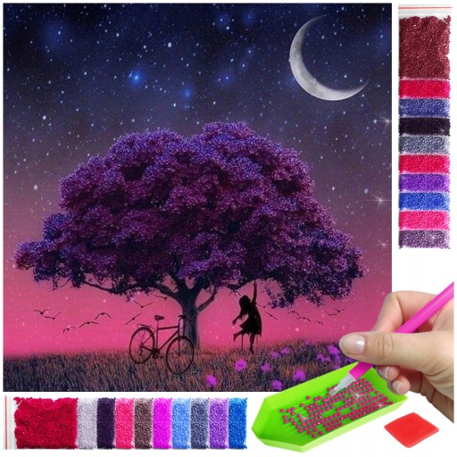 DIAMANTOVÁ VÝŠIVKA SADA 5D DIAMANTOVÉHO MAĽBY