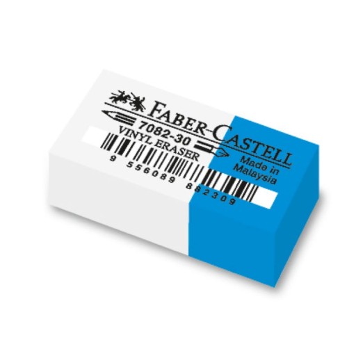 FABER CASTELL VINYL GUMA 7082 CERUŽKA/ATRAMENT