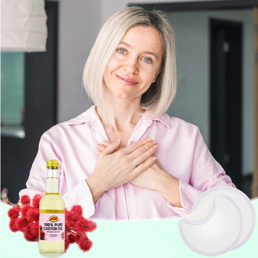 Obklady z ricínového oleja na cysty prsníka, nádory a uzliny štítnej žľazy