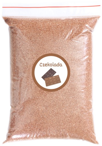 Cukor na cukrovú vatu Čokoláda 1kg Čokoláda Hnedé Kakao Suché