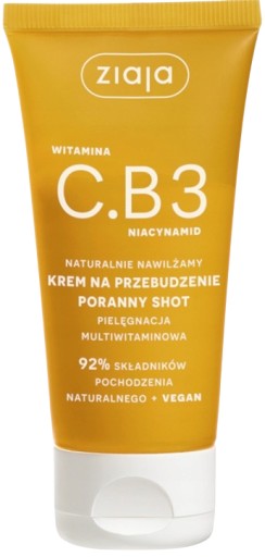 ZIAJA C.B3 RANNÝ KRÉM 50ML Niacínamid Odfarbenie Čerstvosť