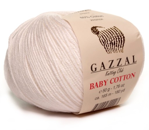 GAZZAL BABY BAVLNENÁ PRIADZA Č