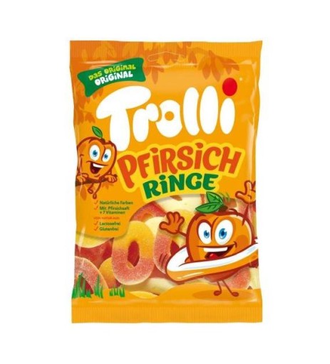 Trolli marshmallow s broskyňovou príchuťou 150 g