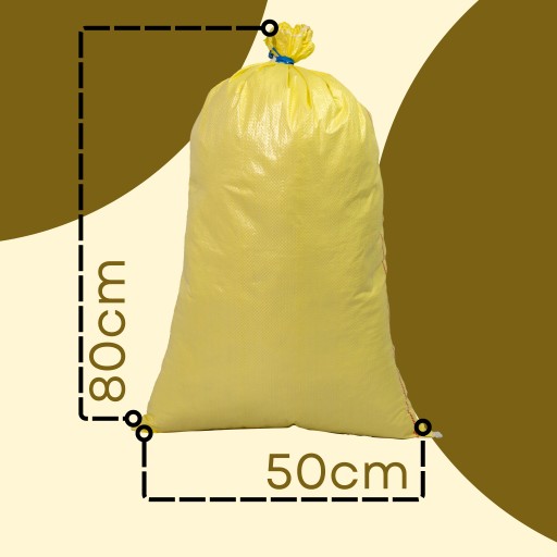 Vrecia na uhlie, suť a piesok 30kg, pevné so sťahovacou šnúrkou