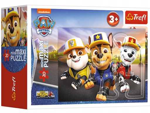 Puzzle 20 miniMaxi Veselých psíkov TREFL