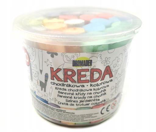 Dromaderská krieda na chodník 20 ks.