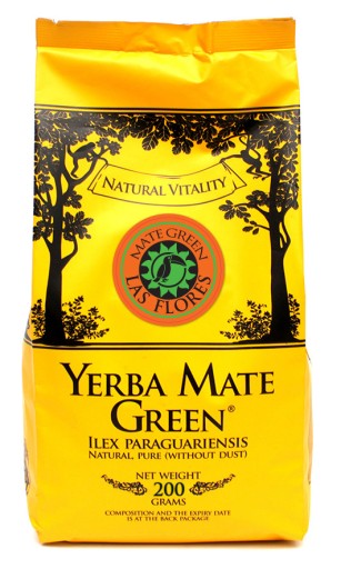 Yerba Mate Green LAS FLORES 200 g despalada 0,2 kg