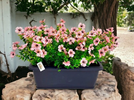 Umelá Petúnia Pelargonium Surfinia Kvety na balkón 1 ks - fialová