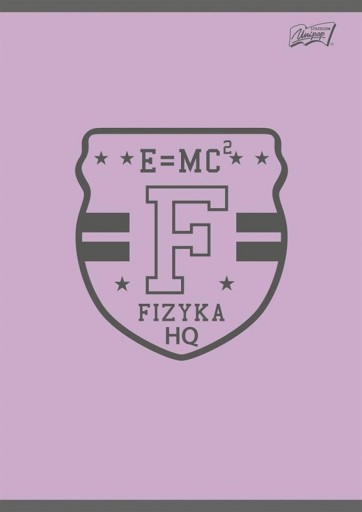 Školský zošit A5 60k mriežka FYZIKA s hárkom Unipap