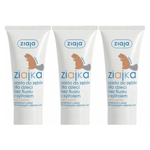 Ziaja Ziajka, zubná pasta, 50 ml