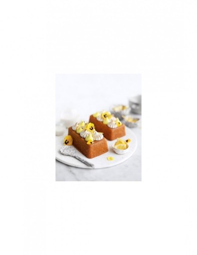 MINI Forma na tortu na pečenie, plech 9x6x4 cm PATISSE
