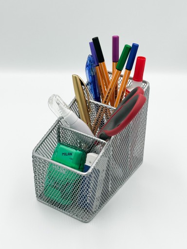 Šikmý stolový organizér Silver TOOLBOOKS