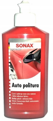 SONAX mlieko na leštenie auta 250ml fľaša