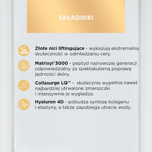 Maska Eveline Cosmetics Gold Lift Expert 24K