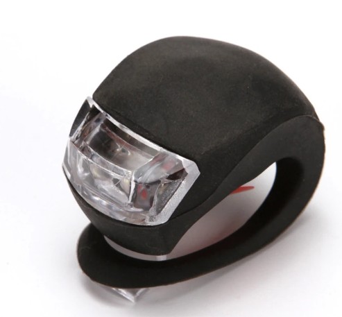 LED BICYKLOVÉ LAMPY SILIKÓNOVÉ 6 KS.