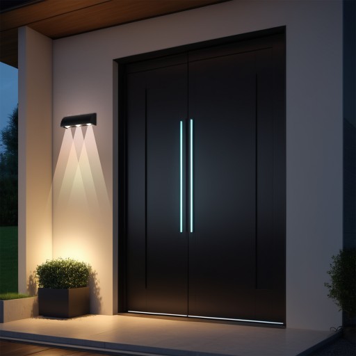 LED fasádne nástenné svietidlo 3W 270lm Vonkajšie záhradné nástenné svietidlo