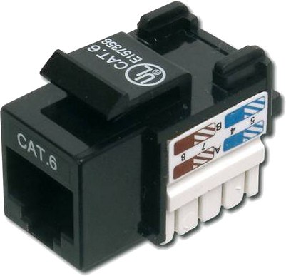 Keystone RJ45 cat.6 UTP LSA modul