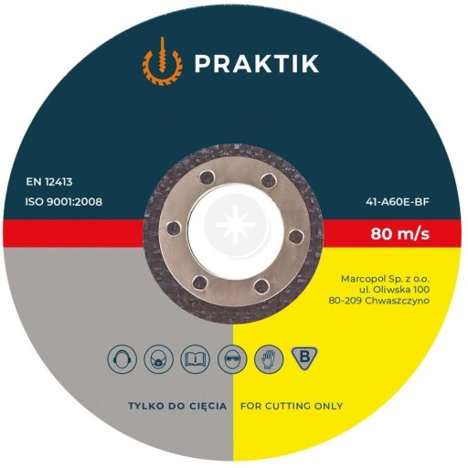 INOX KOVOVÉ REZNÉ KOTOUČE 115X1,6X22,23 MM