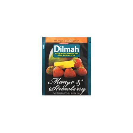 Dilmah Čierny čaj Mango Jahoda 25 vrecúšok