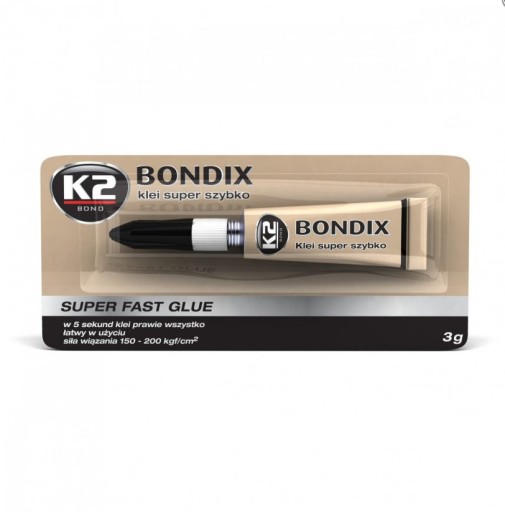 BONDIX lepidlo na plasty 3g