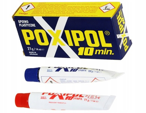 POXIPOL GREY METALLIC GLUE, 2-zložkové, 14ML