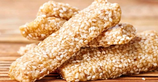 Vylúpané sezamové semienka 100 g Biele sezamové semienka vysokej kvality 100 g