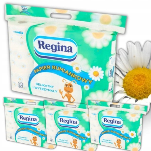REGINA harmančekový toaletný papier 12 roliek