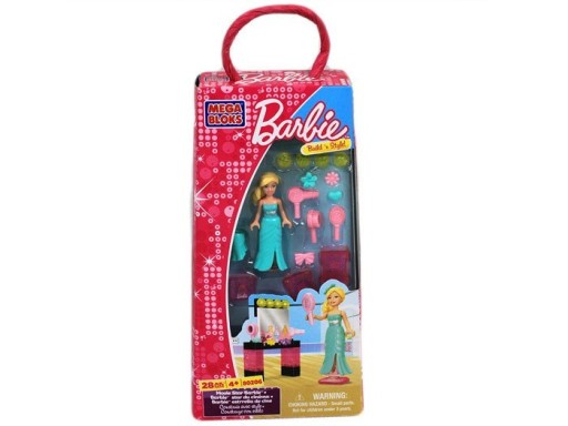 Mega Bloks BARBIE BÁBIKA zhodná s blokmi ZA1891
