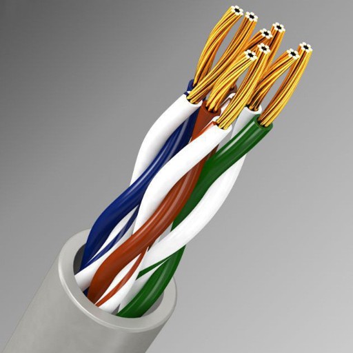 LAN ETHERNET PATCHCORD RJ45 KÁBEL 5 m