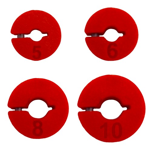 ZARÁŽKY pre VŔTAČKY 5mm, 6mm, 8mm, 10mm SADA