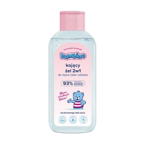 Bambino 2v1 upokojujúci gél na umývanie tela a vlasov 400ml