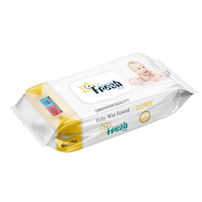 Fresh Baby vlhčené obrúsky 72 ks.