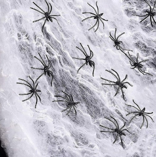 SPIDER'S WEB, BIELA, 200 GRAMOV, HALLOWEENSKÉ PAVÚKY